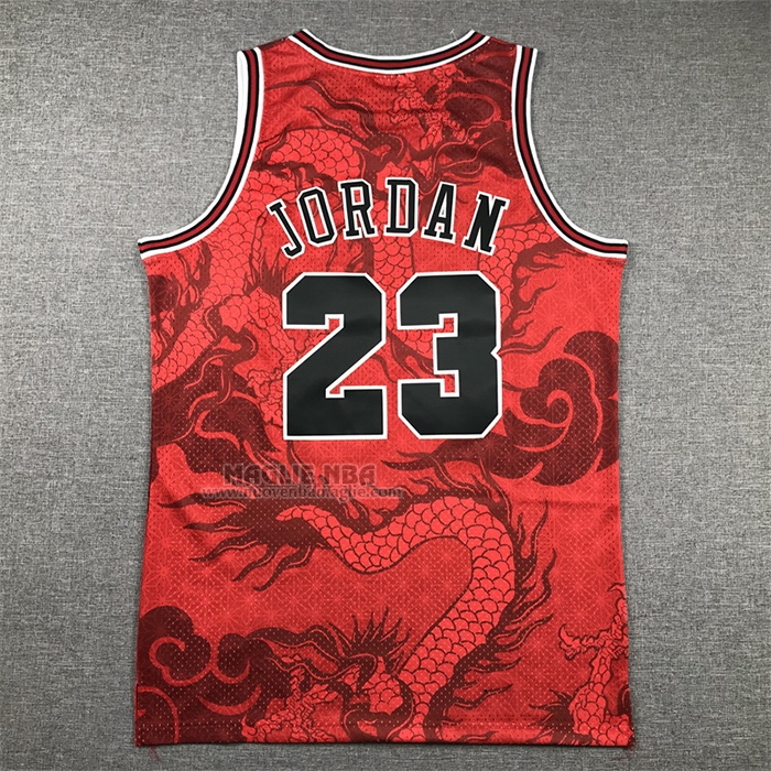 Maglia
 Michael Jordan NO 23 Chicago Bulls Throwback Asian Heritage 1997-98 Rosso
